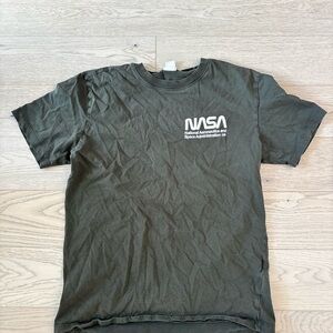 H&M Dark Green NASA Tee